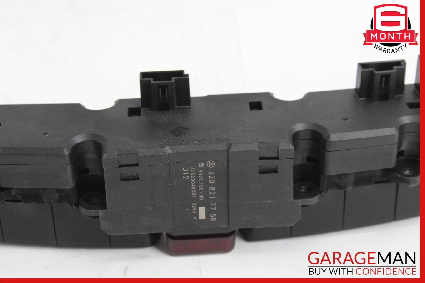 03-06 Mercedes W220 S430 Dashboard Center ESP Hazard Door Lock Switch Control