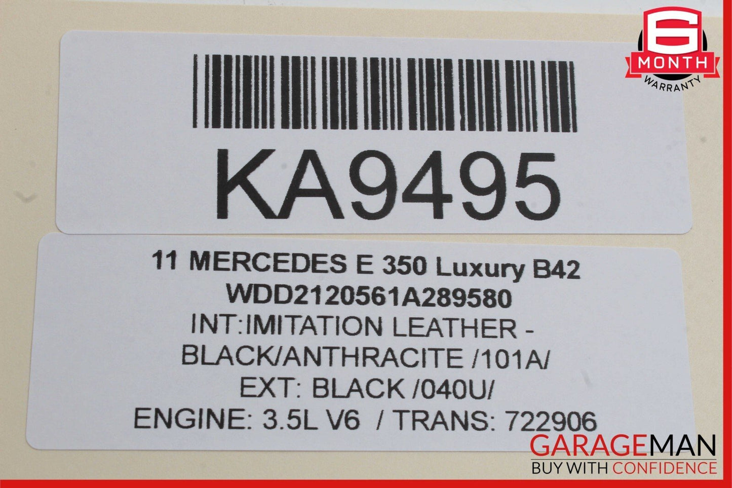 08-16 Mercedes E350 E550 C250 Front Right Side Door Window Regulator Motor Unit
