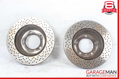 99-05 Porsche 996 Carrera 911 Rear Brake Rotor Disc Set of 2 OEM