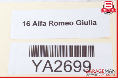 17-19 Alfa Romeo Giulia Center Console Shifter Trim 1561146860 OEM