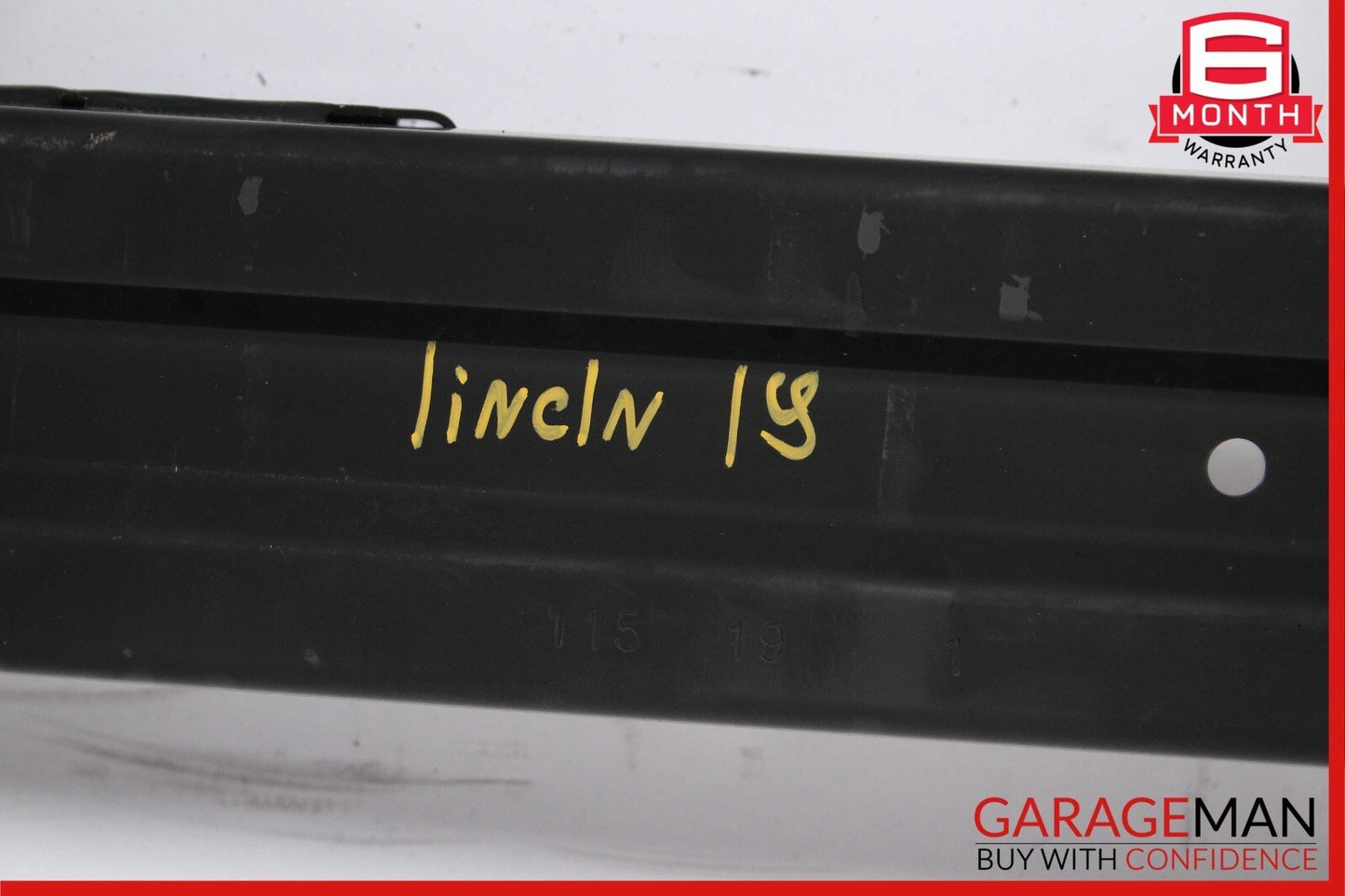 19-20 Lincoln Nautilus Rear Bumper Reinforcement Impact Crash Bar Rebar OEM