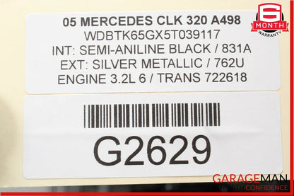 03-09 Mercedes W209 CLK320 CLK500 Front Right Door Lock Latch Actuator OEM