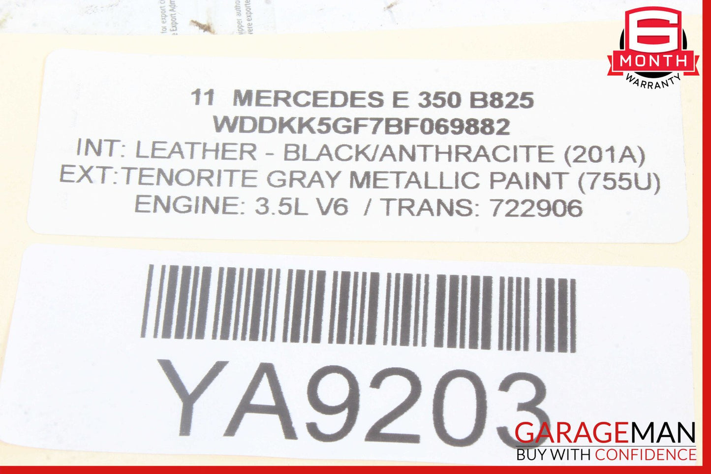 05-12 Mercedes W212 E350 SLK350 SL550 C300 Lower Oil Pan 2720100128 OEM