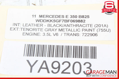 05-12 Mercedes W212 E350 SLK350 SL550 C300 Lower Oil Pan 2720100128 OEM