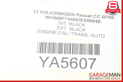 09-17 Volkswagen VW CC Power Brake Booster Master Cylinder Reservoir Assy OEM