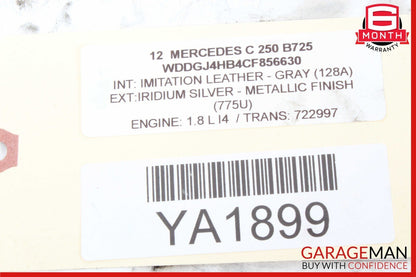 12-15 Mercedes W204 C250 SLK250 M271 Engine Starter Motor 0001107406 OEM