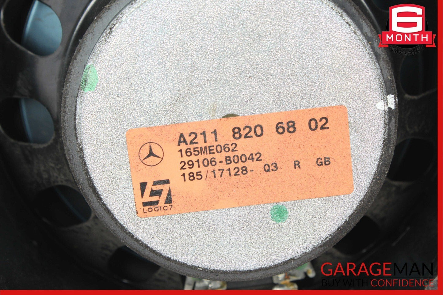 07-09 Mercedes W211 E350 Rear Right Side Door Audio Sound Speakers OEM
