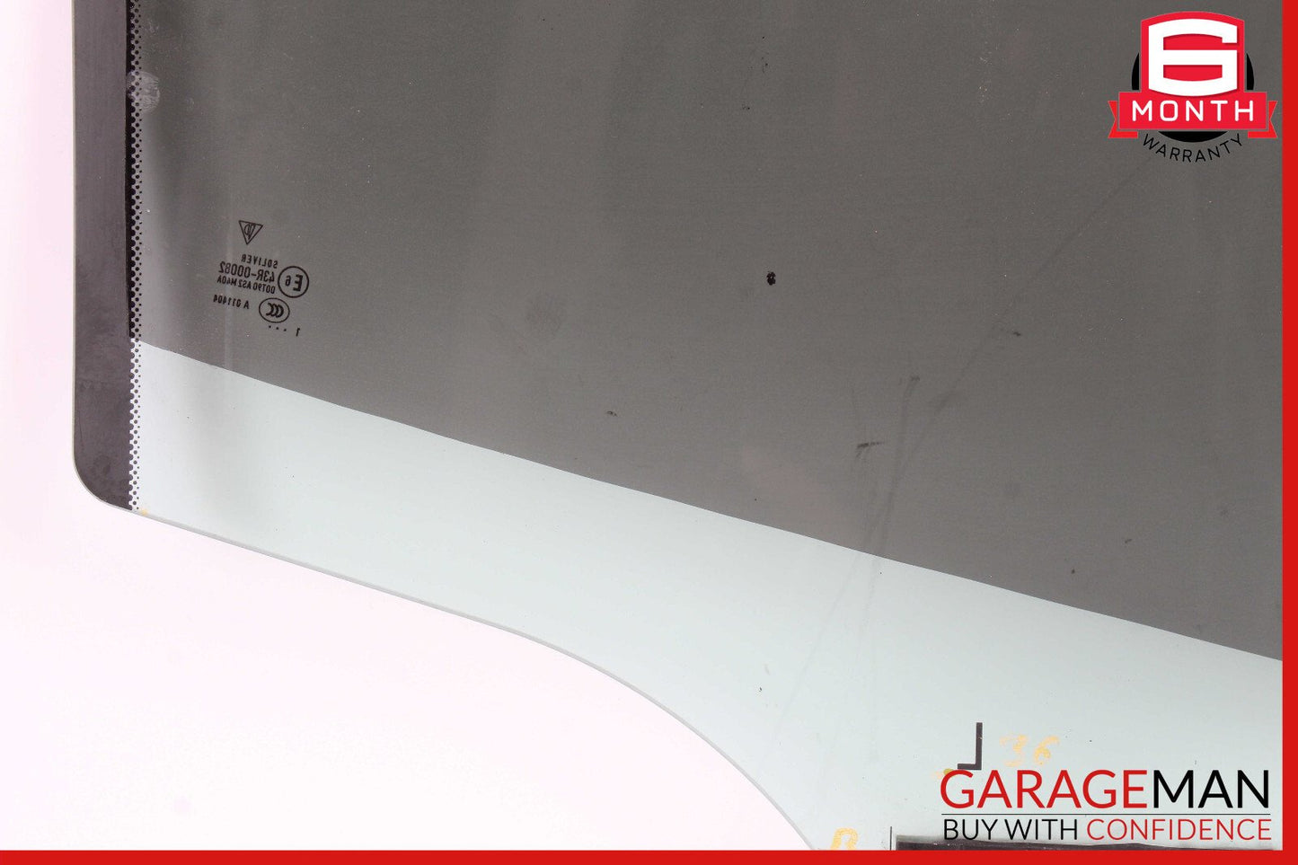 10-16 Porsche Panamera 970 Rear Left Driver Side Door Window Glass OEM