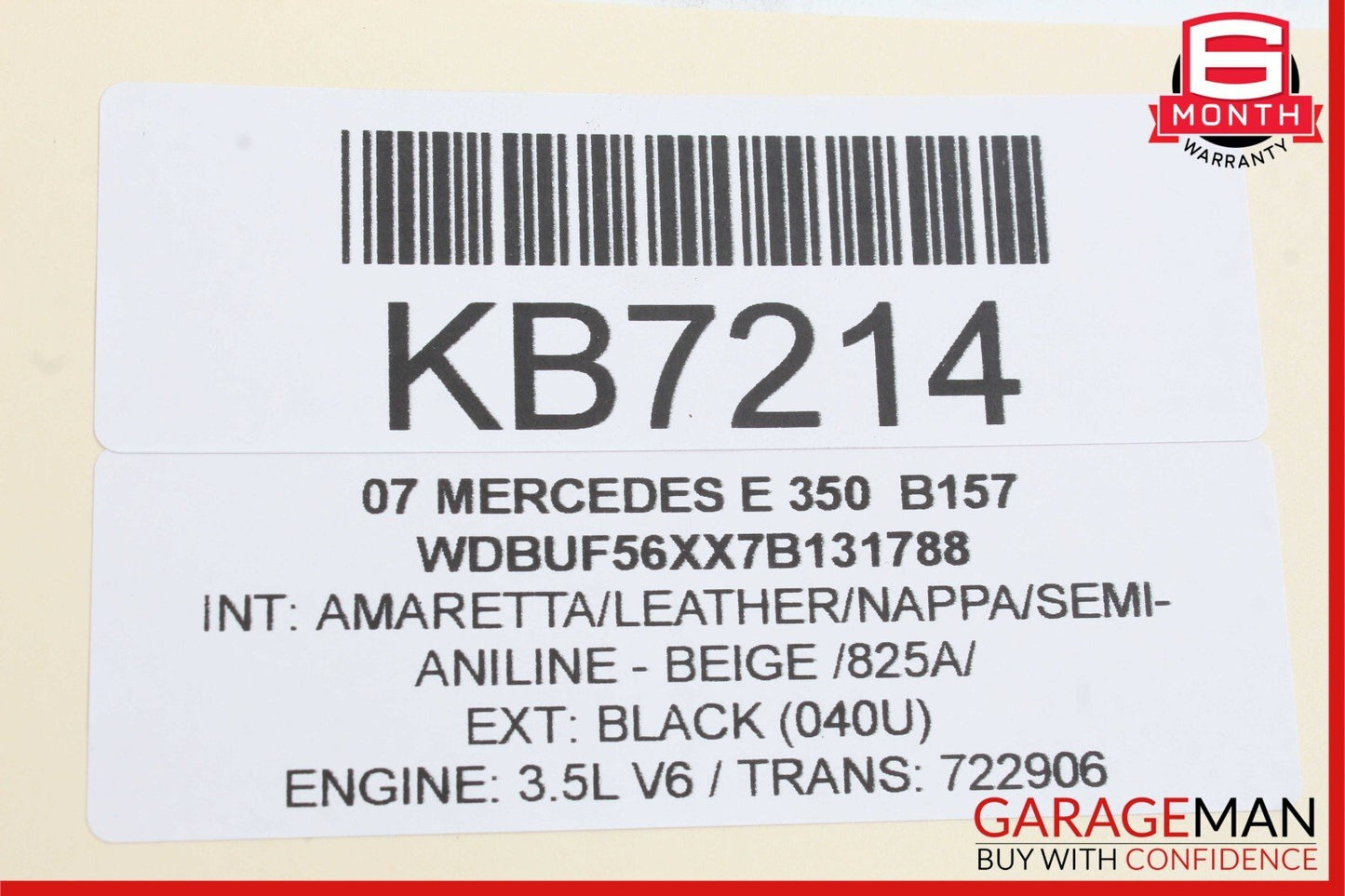 03-09 Mercedes W211 E320 E350 E500 E63 Front Right Side Door Controller Module