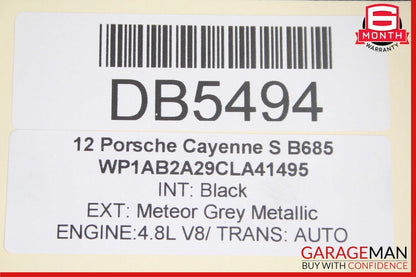 11-18 Porsche Cayenne 958 Hybrid S Front Left Driver Side Exterior Door Shell