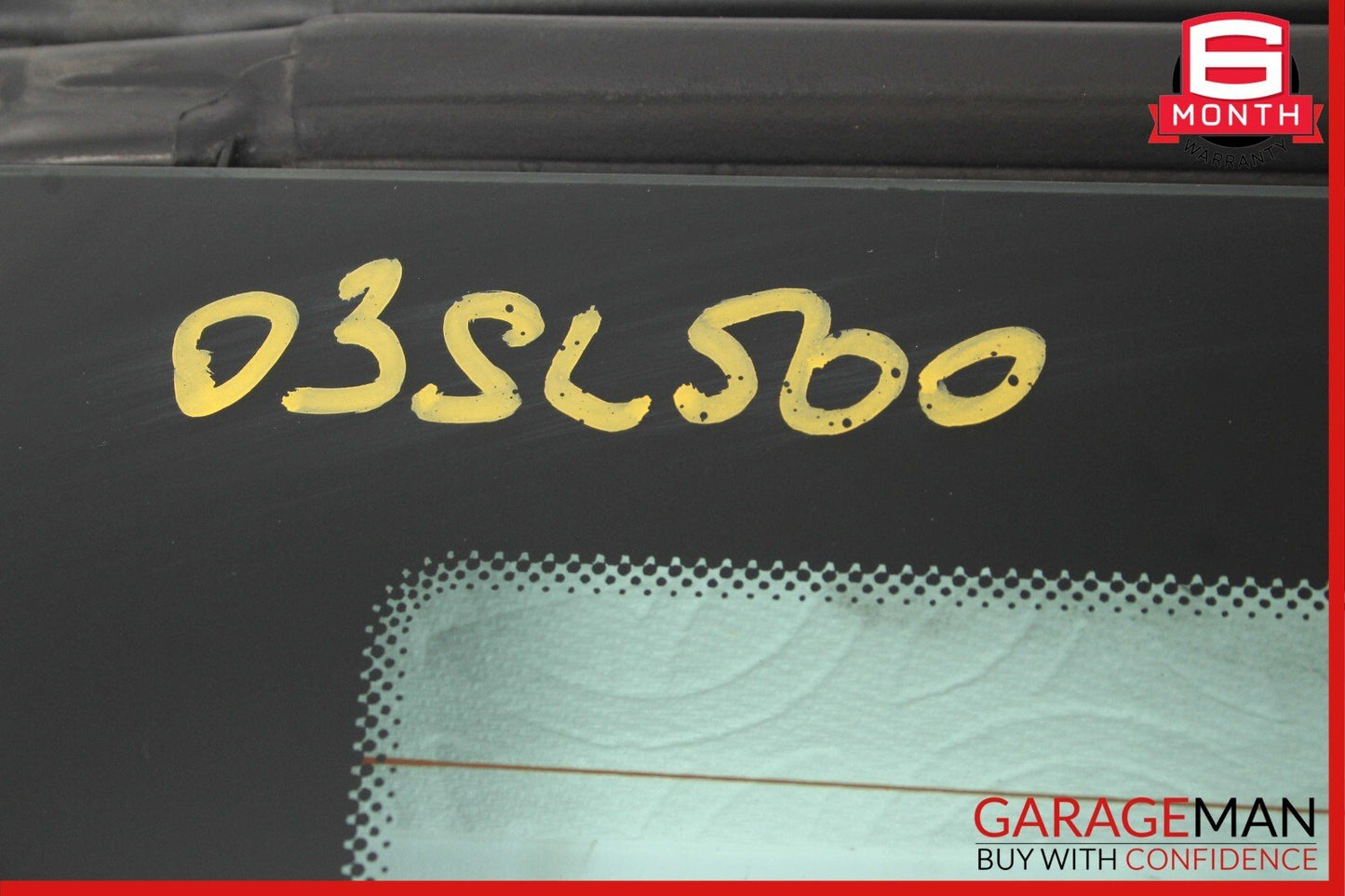 03-11 Mercedes R230 SL500 Rear Windshield Back Window Auto Glass Panel Clear