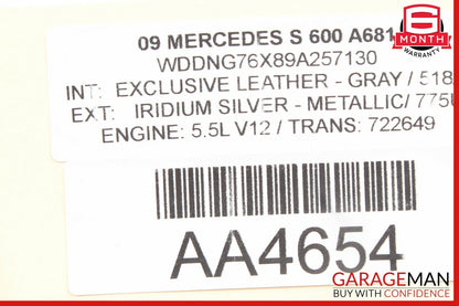 07-09 Mercedes S550 CL550 CL600 Bluetooth Communication Controller Module Q1