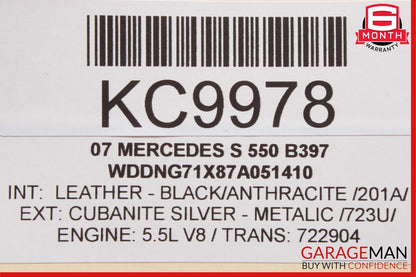 07-13 Mercedes W221 S550 S400 Front Right Side Exterior Door Handle OEM