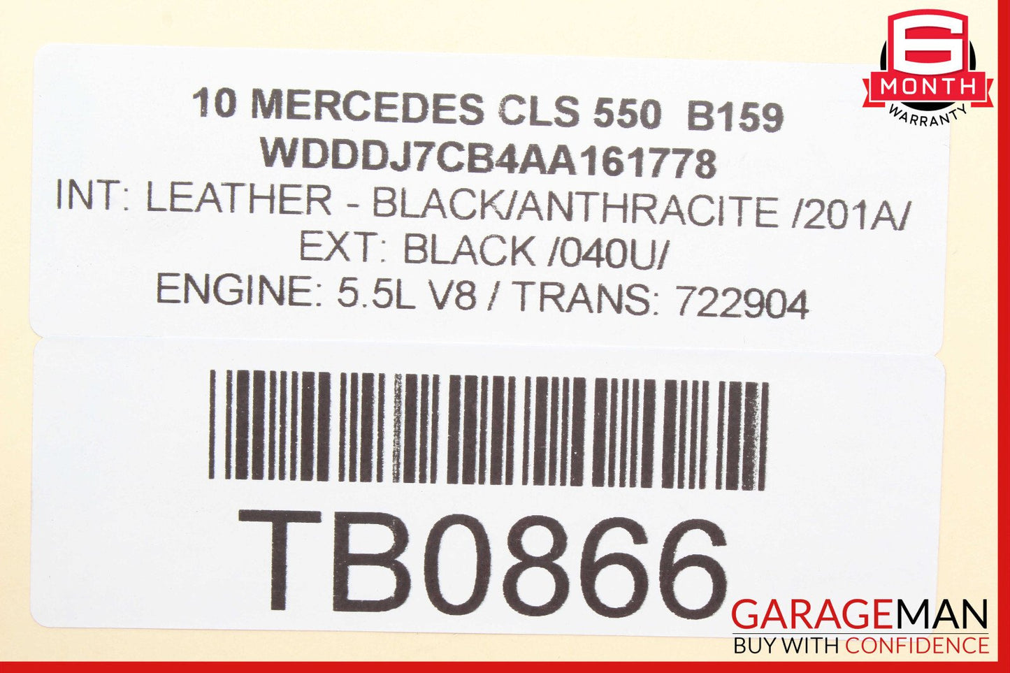 03-11 Mercedes W219 CLS550 E350 Front Right Passenger Side Upper Control Arm OEM