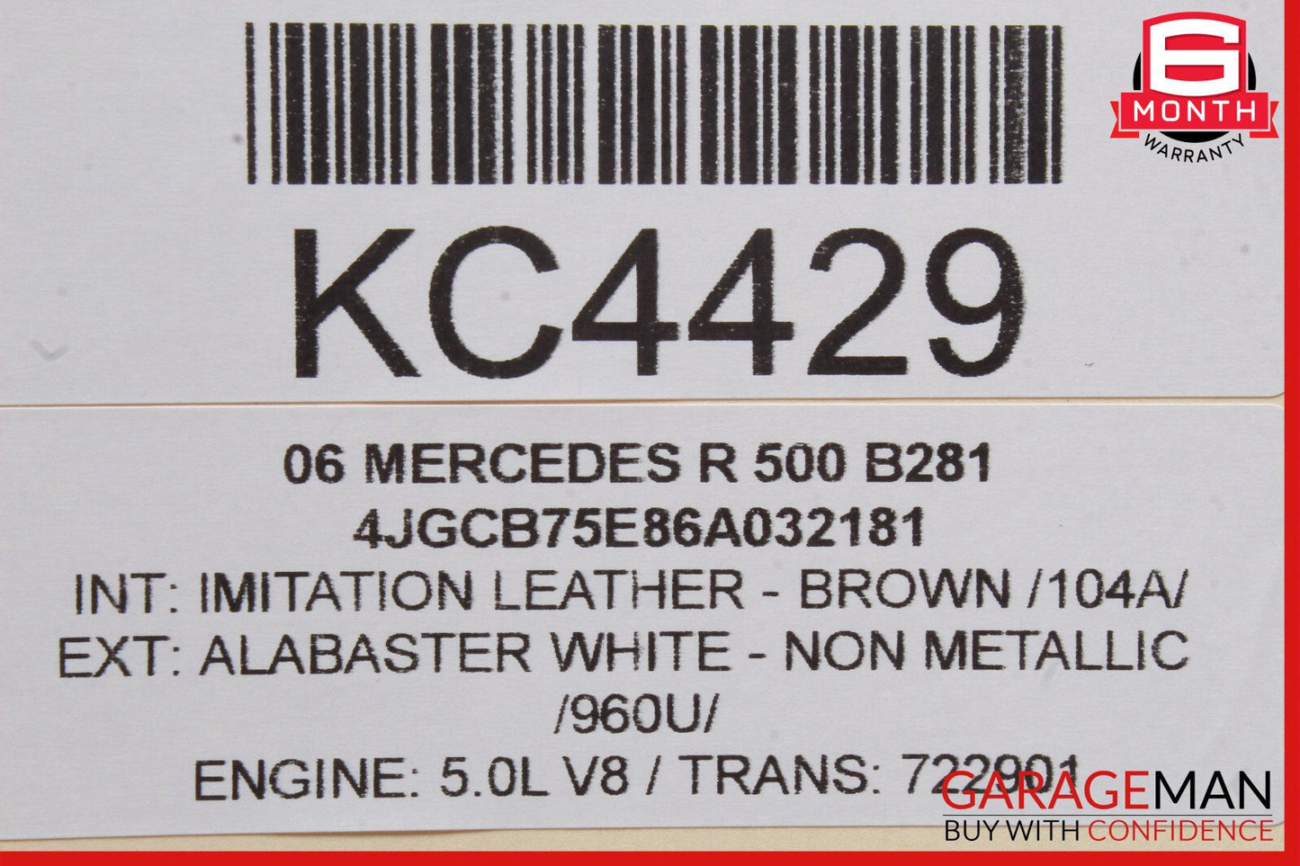 03-12 Mercedes W251 R500 CLS550 SLK350 Seat Control Module Left Side OEM
