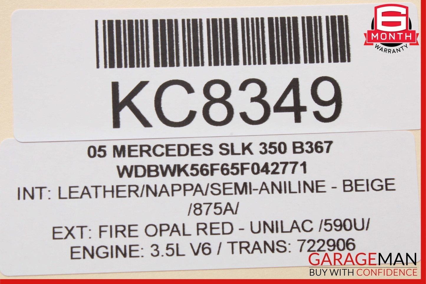 05-11 Mercedes R171 SLK280 SLK350 Door Lock Dash Hazard Light Control Panel OEM