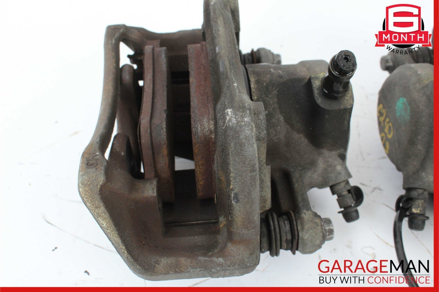 01-05 Mercedes W203 C230 C320 Lucas Front Right & Left Brake Calipers Set of 2