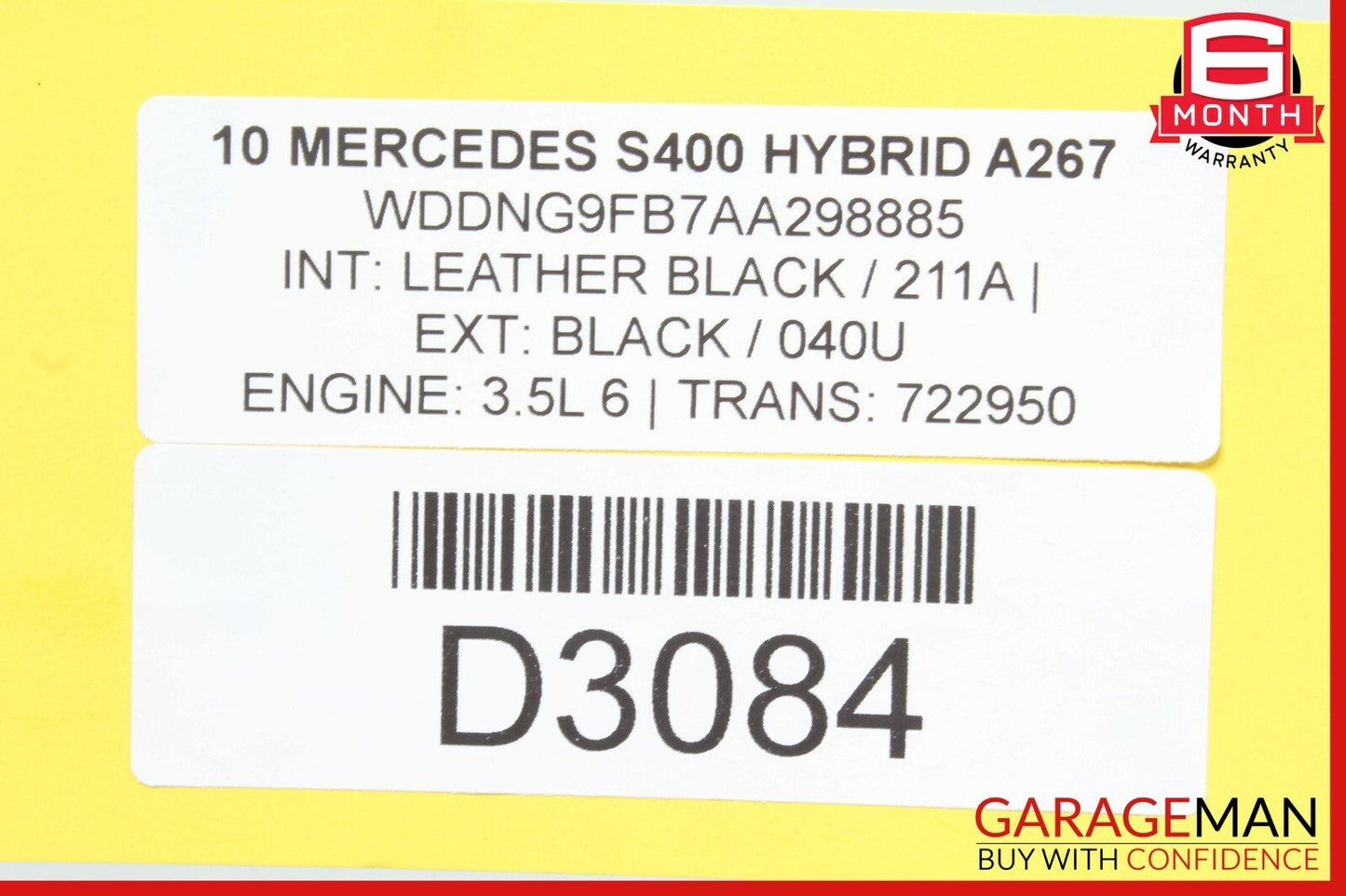 10-13 Mercedes W221 S400 Inverter Cooling Hose Line w/ Bracket Holder Assembly