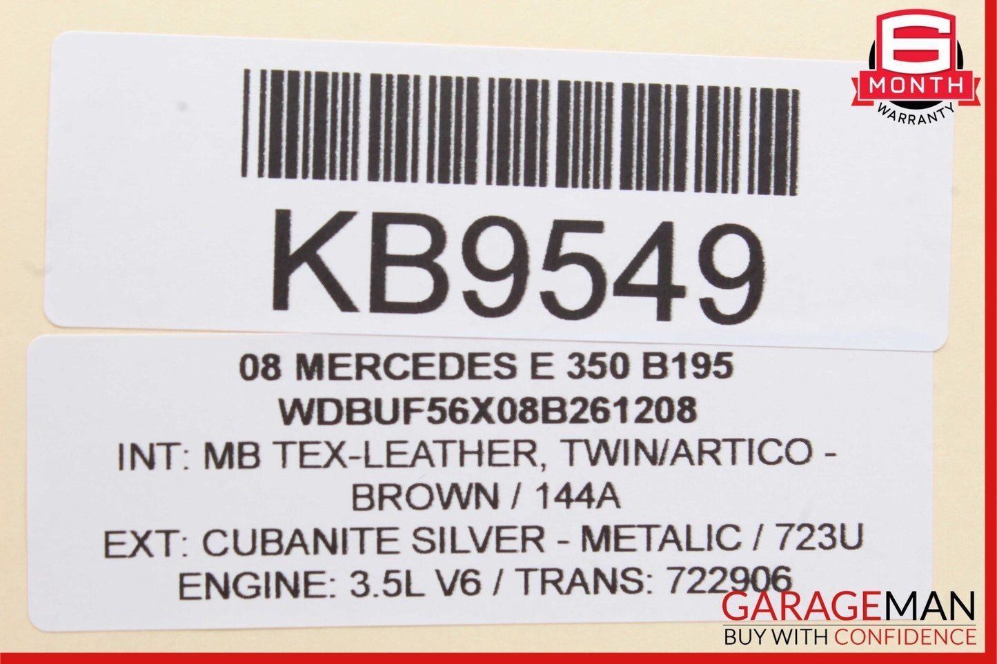 03-09 Mercedes W211 E350 E550 Tweeter Speaker Cover Right Passenger Side OEM