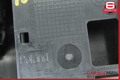 10-16 Mercedes W212 E350 E63 AMG Rear Center Console Ash Tray Compartment Black