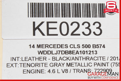 10-20 Mercedes W218 CLS500 E350 Real Left Window Regulator Motor 2078200542 OEM
