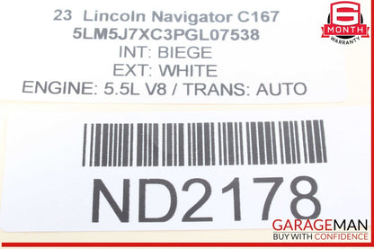 20-24 Lincoln Aviator Rear Left Driver Side Window Regulator Motor CM094020C