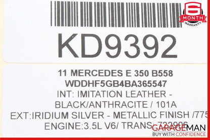10-17 Mercedes W212 E350 C250 C300 Sirius Satellite Radio Receiver Module Unit