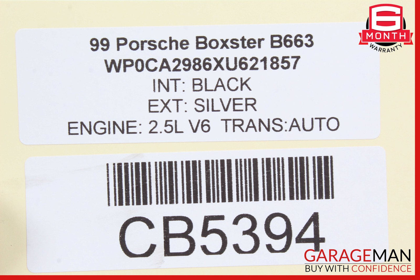97-04 Porsche Boxster 986 Rear Right or Left Side Lower Control Arm OEM