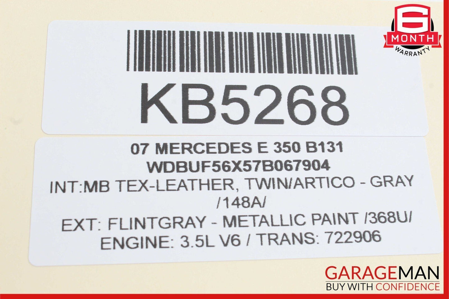 03-09 Mercedes W211 E350 E500 E550 Rear Right Door Control Module Unit