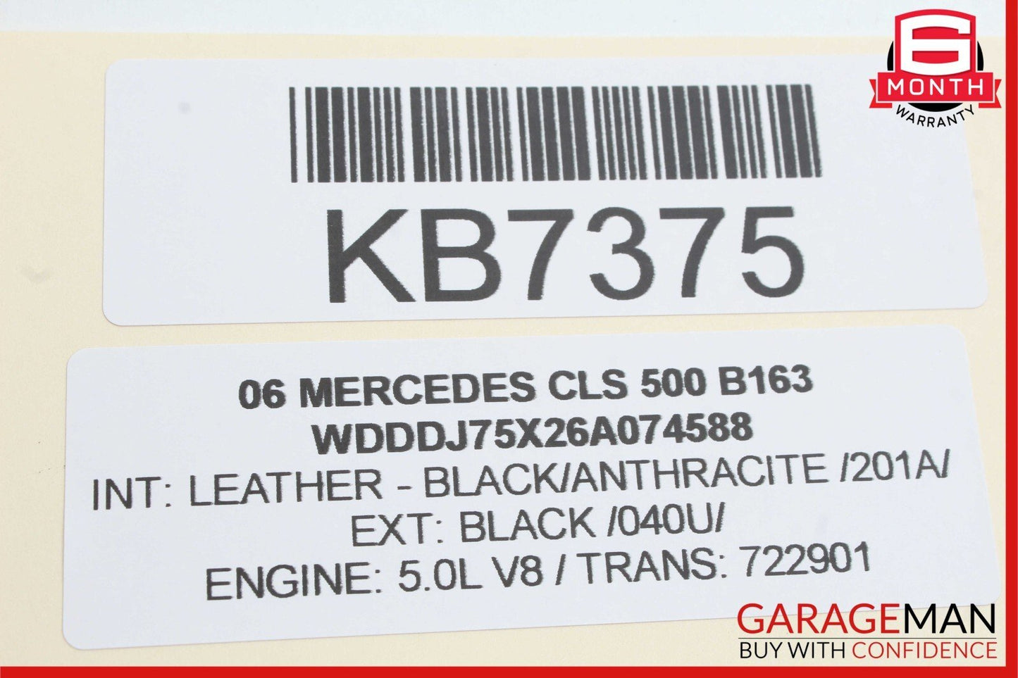 06-11 Mercedes W219 CLS550 Front Right Passenger Side Door Control Module Unit