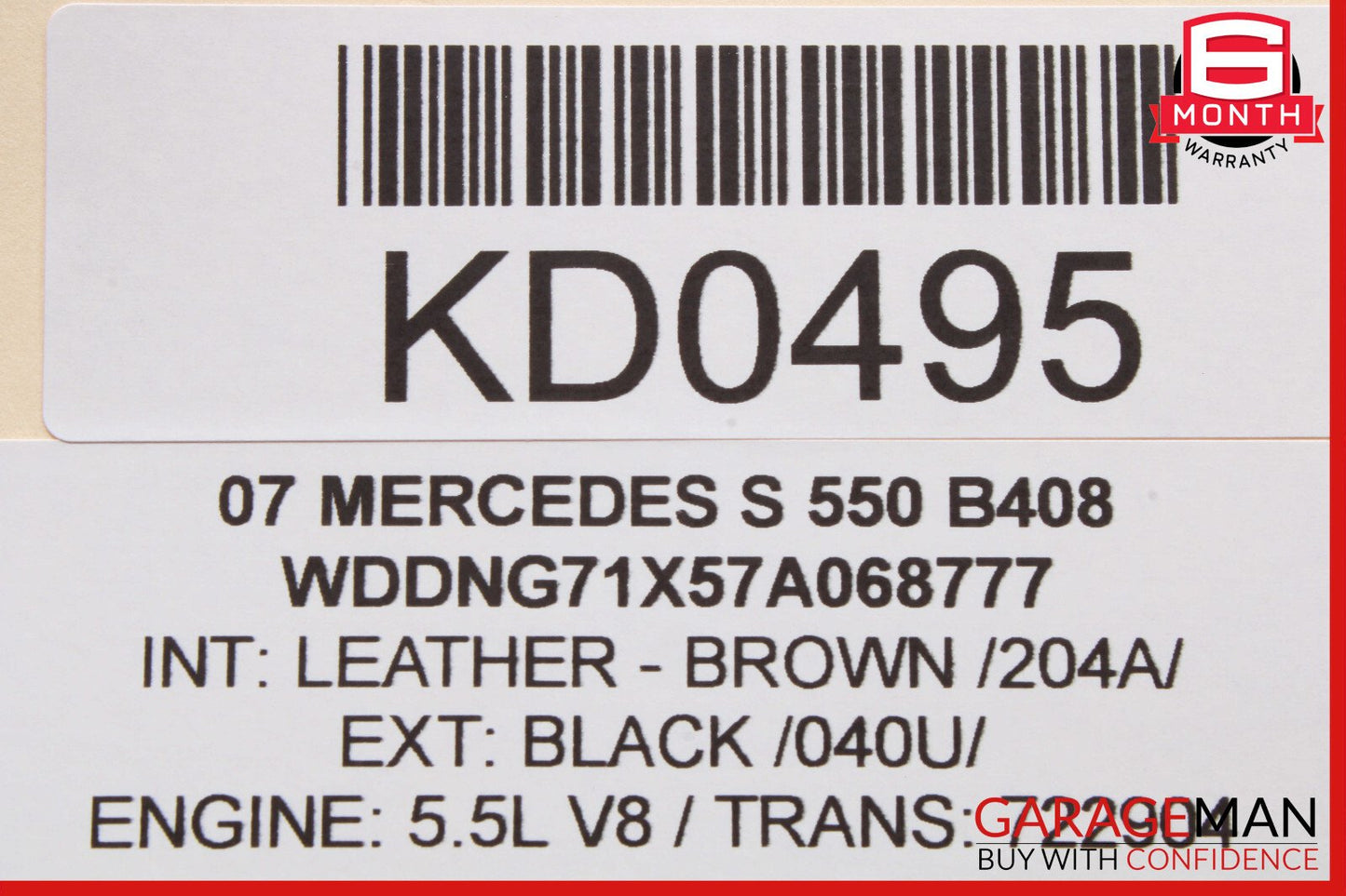 07-09 Mercedes W221 S550 Front Right Passenger Side Door Speaker Logic 7 OEM
