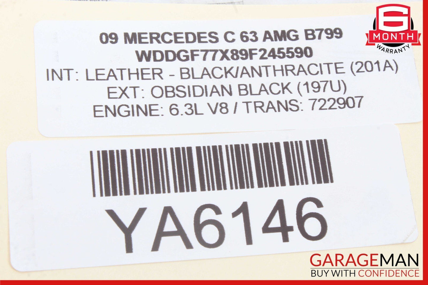 08-11 Mercedes W204 C63 AMG C300 Dash Dashboard Speaker Cover Grille Grill OEM