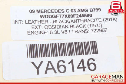 08-11 Mercedes W204 C63 AMG C300 Dash Dashboard Speaker Cover Grille Grill OEM