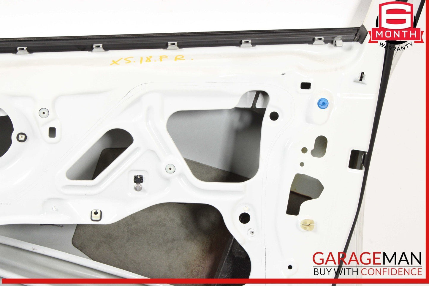 14-18 BMW X5 Front Right Passenger Side Door Shell Panel White OEM