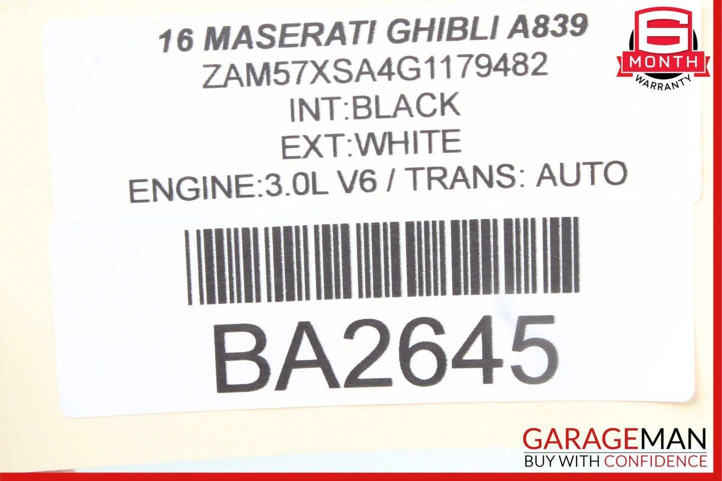 14-17 Maserati Ghibli Dash Display Bezel Frame Air Vent Grille Trim Cover OEM