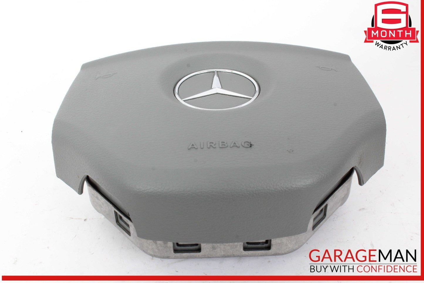 06-08 Mercedes W251 R500 Driver Side Steering Wheel Airbag Air Bag Gray