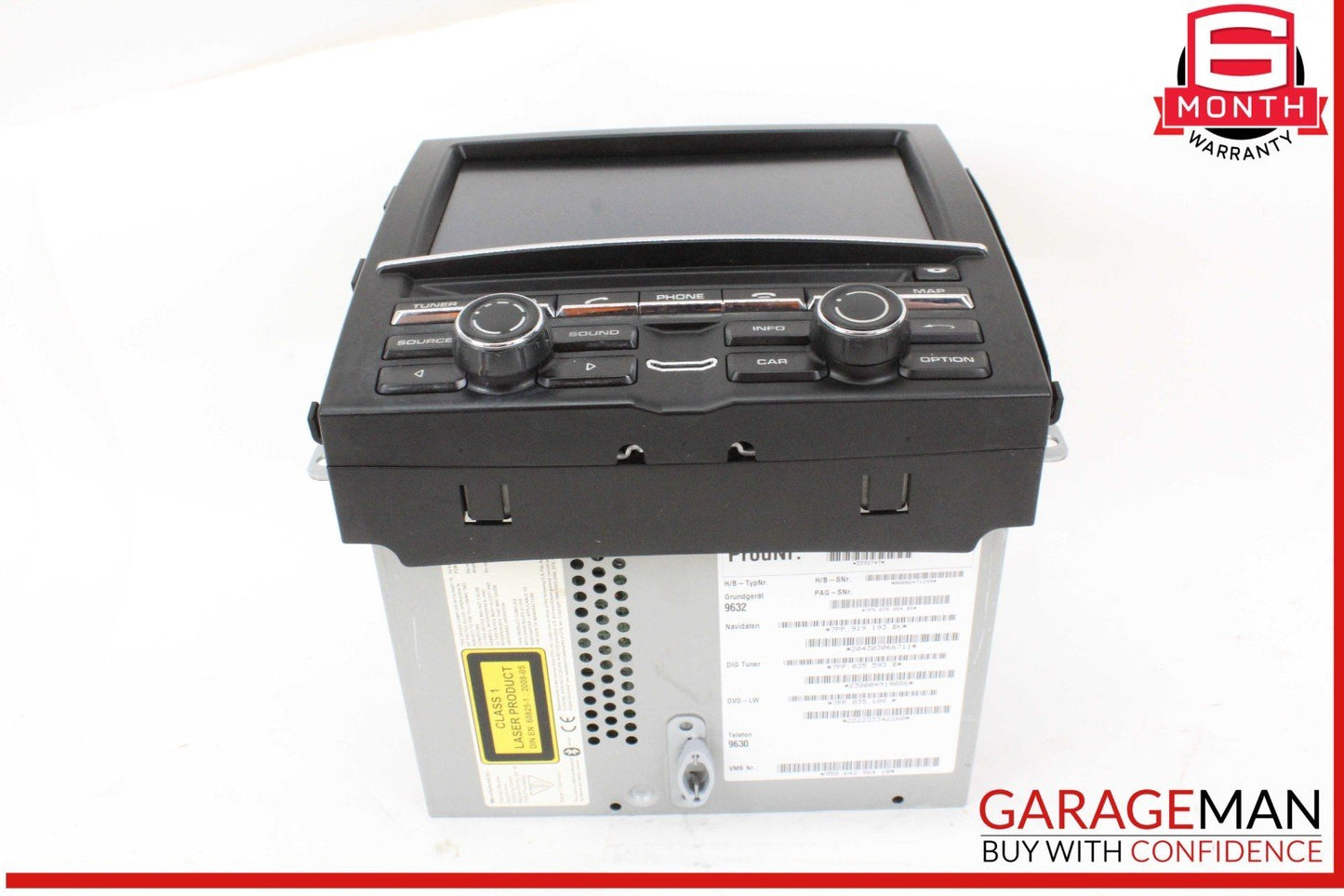 10-16 Porsche Cayenne 958 AWD Navigation GPS Radio CD Player Display OEM