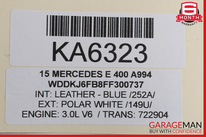 08-20 Mercedes W207 E400 Front Right Side Door Lock Latch Actuator OEM
