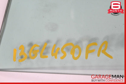 12-19 Mercedes X166 GL450 GLE43 AMG GLS550 Front Right Door Window Glass OEM
