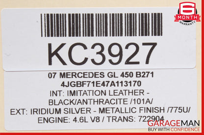 03-09 Mercedes X164 GL450 E350 ML450 Sirius Satellite Radio Receiver Module Unit