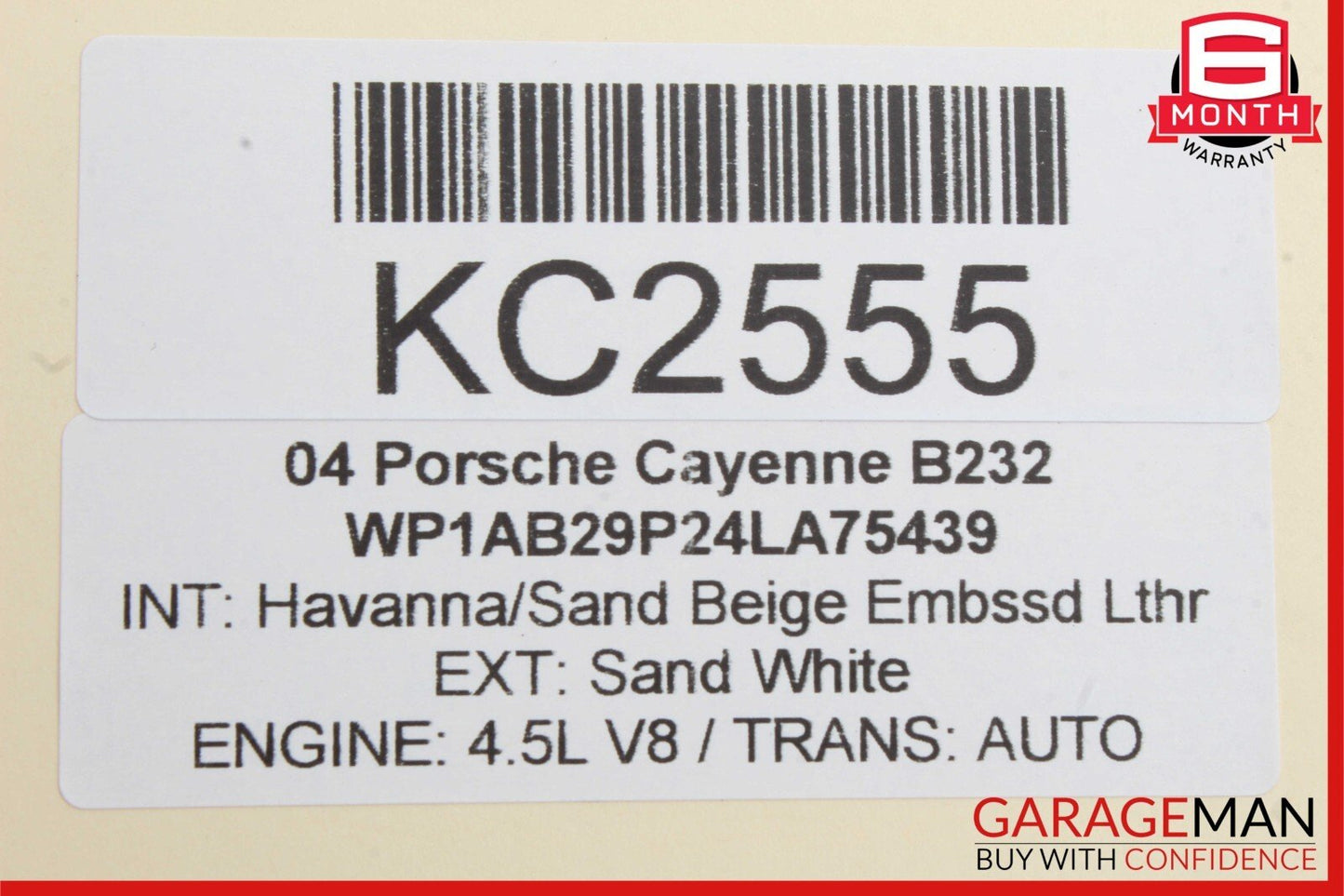 03-10 Porsche Cayenne 955 957 Front Right Side Door Lock Latch Actuator OEM