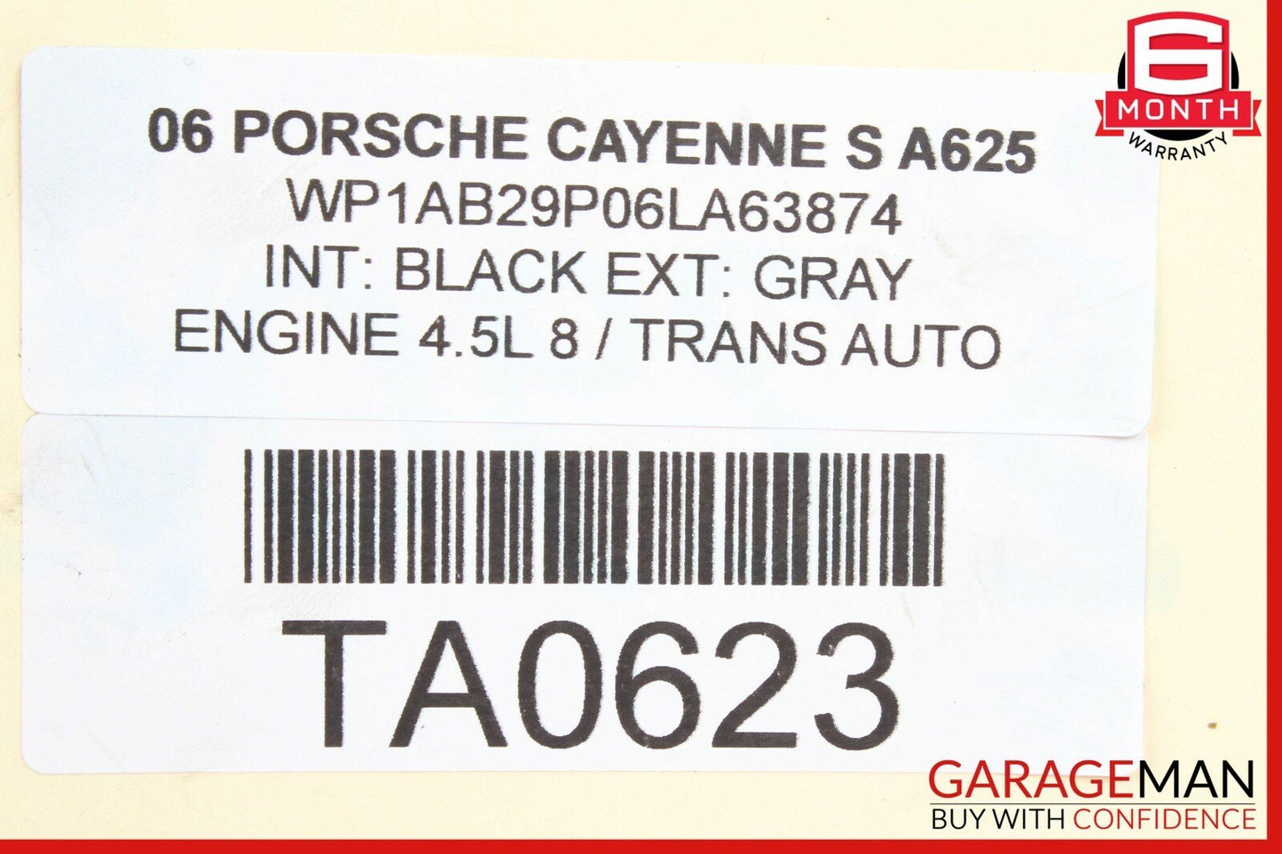 03-10 Porsche Cayenne 955 957 Rear Left / Right Upper Forward Control Arm OEM