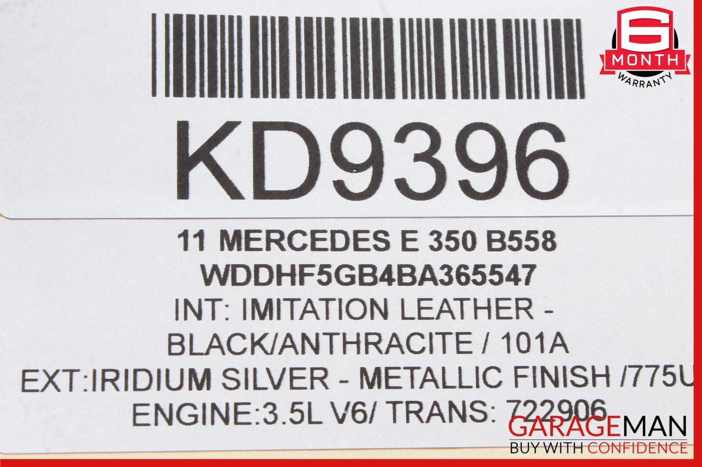 10-11 Mercedes W212 E350 E550 Rear Fuse Relay Box SAM Assembly 2129000004 OEM