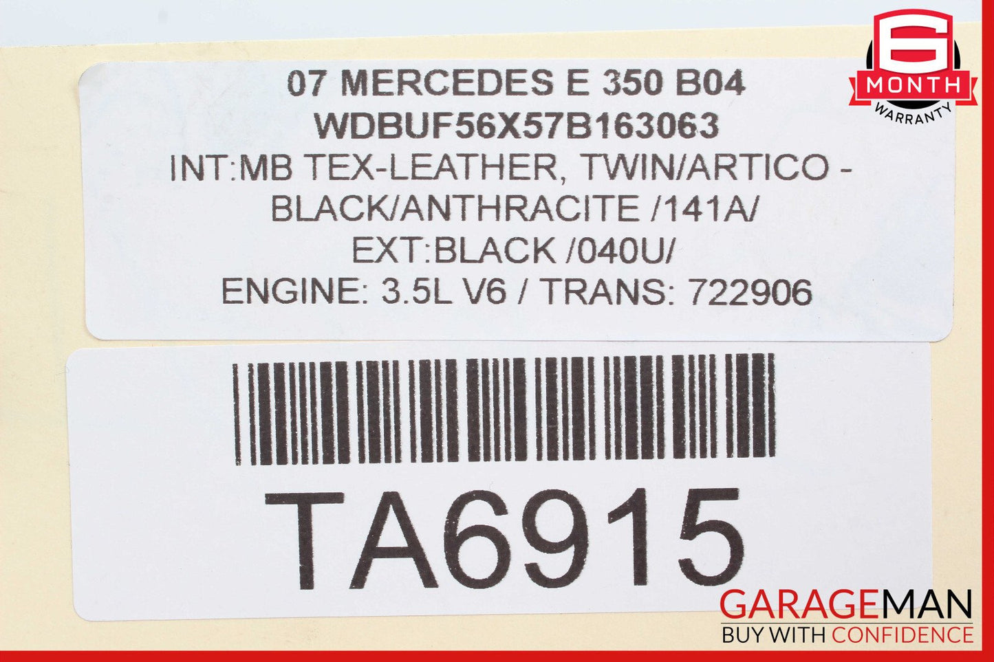 03-11 Mercedes W211 E350 CLS550 RWD Front Left Lower Rearward Control Arm OEM