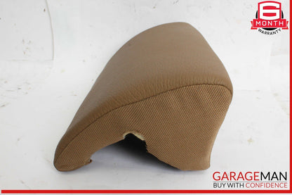 07-09 Mercedes W221 S550 S600 Rear Seat Cushion Armrest Top Cover Brown OEM