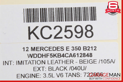 12-15 Mercedes W212 E350 C350 3.5 V6 Engine Cylinder Head Left Side OEM