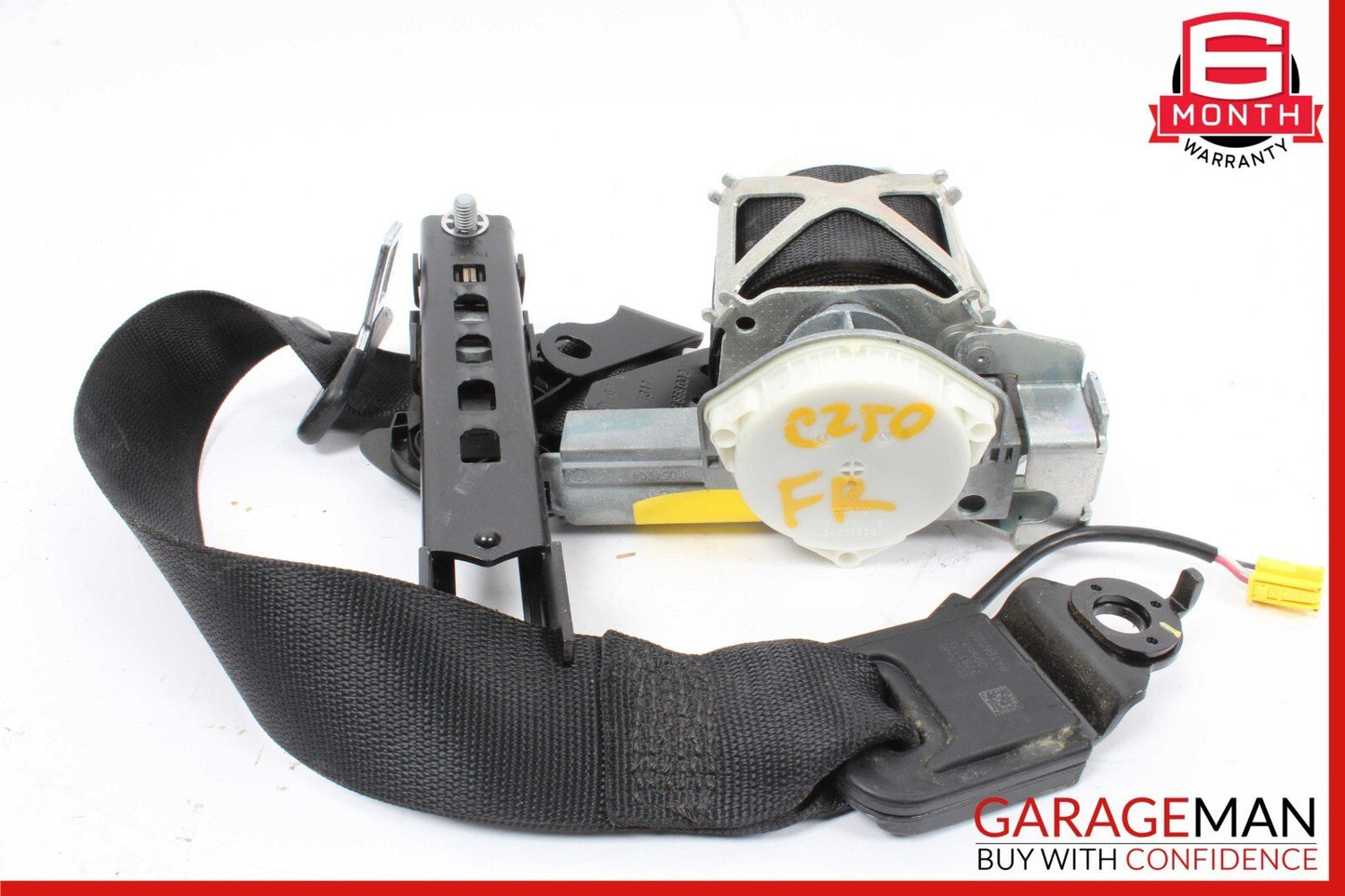 08-14 Mercedes W204 C280 C250 C300 Front Right Side Seatbelt Seat Belt Retractor