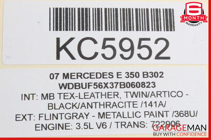 03-09 Mercedes W211 E350 E320 Door Lock Actuator Rear Left Driver Side OEM