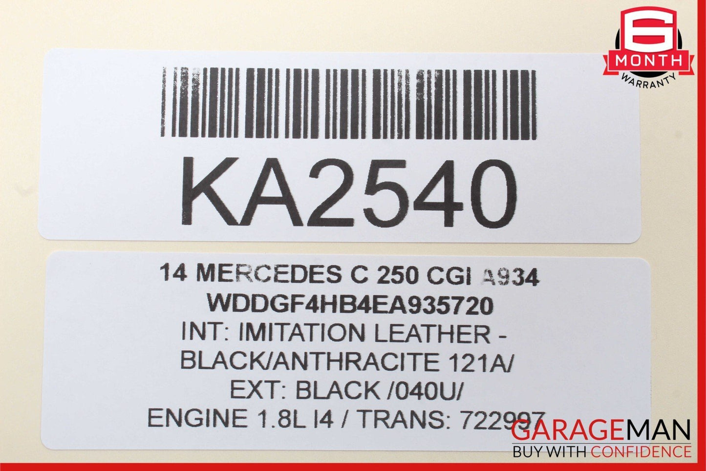 08-14 Mercedes W204 C250 C300 Center Console Cup Holder Cupholder Trim Cover OEM