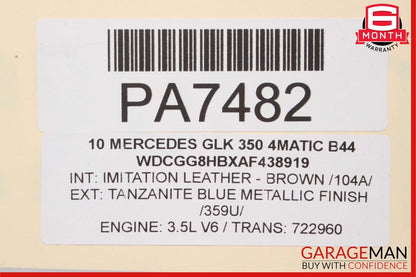 08-17 Mercedes GLK350 C350 E350 E400 Engine Motor Cooling Radiator OEM
